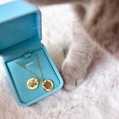 Votre Compagnon – Collier Gravé sur Mesure