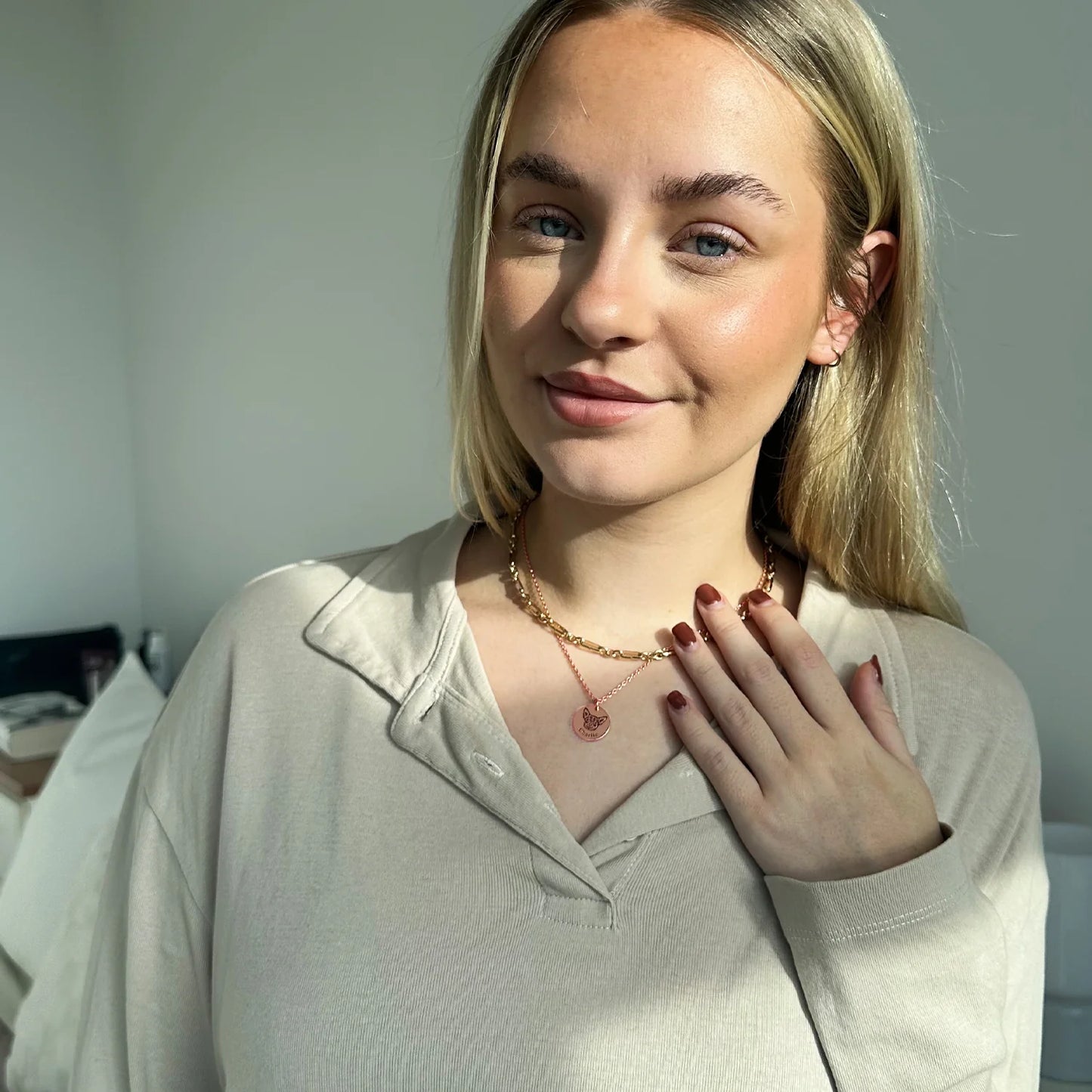 Votre Compagnon – Collier Gravé sur Mesure