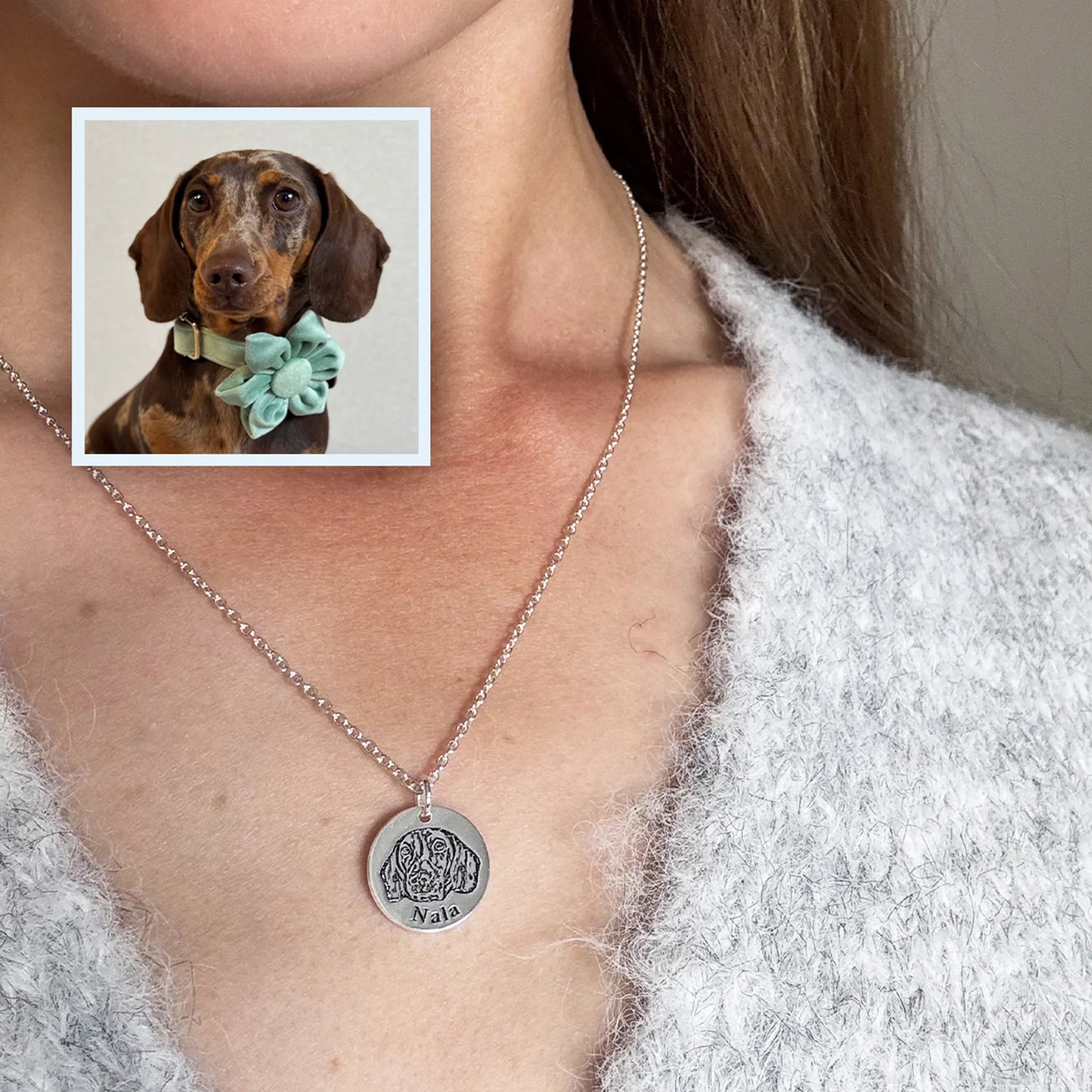 Votre Compagnon – Collier Gravé sur Mesure