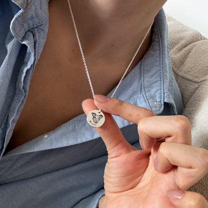 Votre Compagnon – Collier Gravé sur Mesure