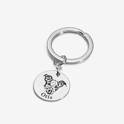 Votre Compagnon – Porte Clé Gravé sur Mesure