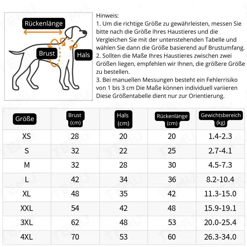 Weihnachtspullover für Hunde