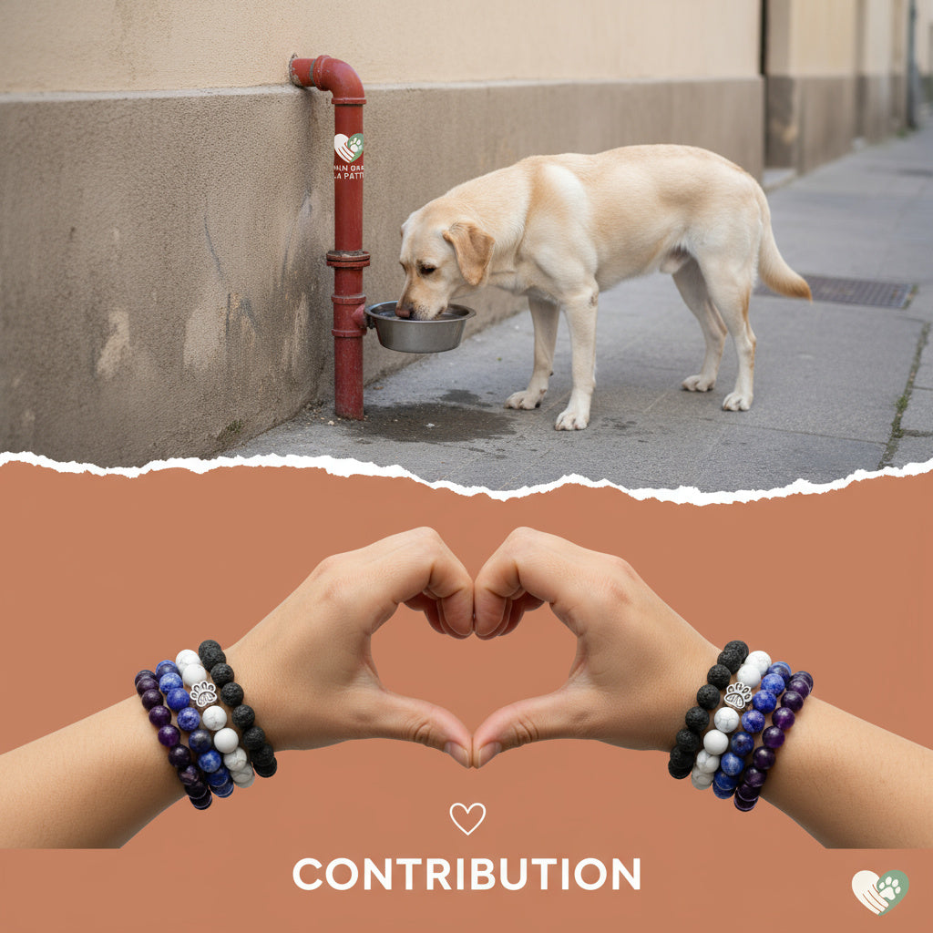 Bracelet Main dans la Patte - Une Vie Sauvée