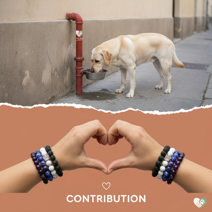 Bracelet Main dans la Patte - Une Vie Sauvée